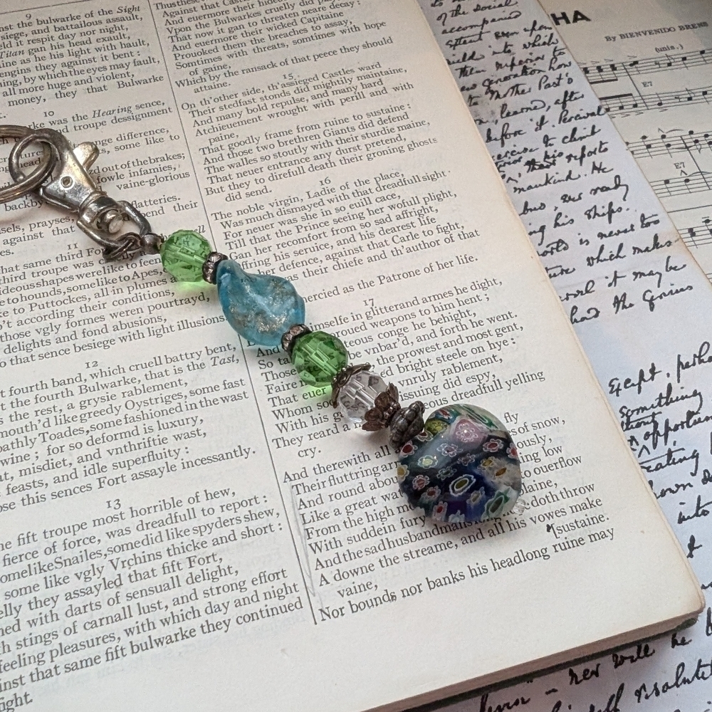 Colorful Beaded Keychain - Picture 8 of 11